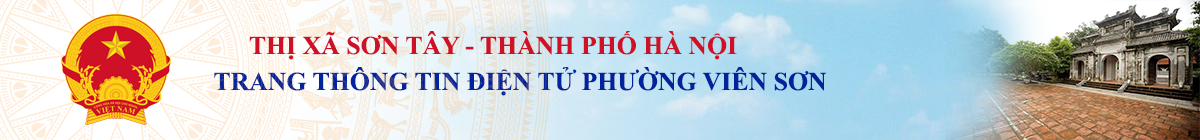 Trang Thông Tin Điện Tử Phường Viên Sơn